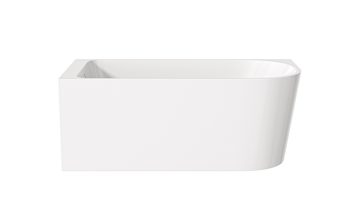 Akrylowa wanna narożna Upsala Line Evo Lewa 160x75 cm biały połysk AWW-013-160ZP-L