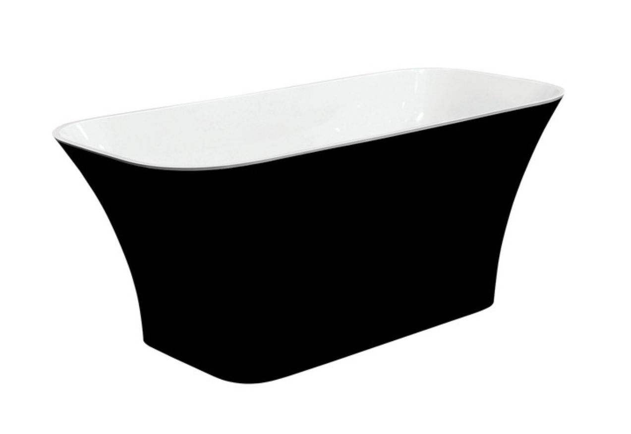 Wanna mineralna Besco Assos 160 cm profil boczny wanny