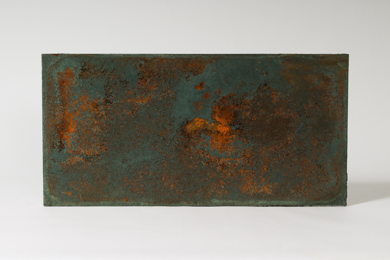Beton architektoniczny płyta betonowa ultra lekka 120x60x1 cm Concrete & Corten Patyna