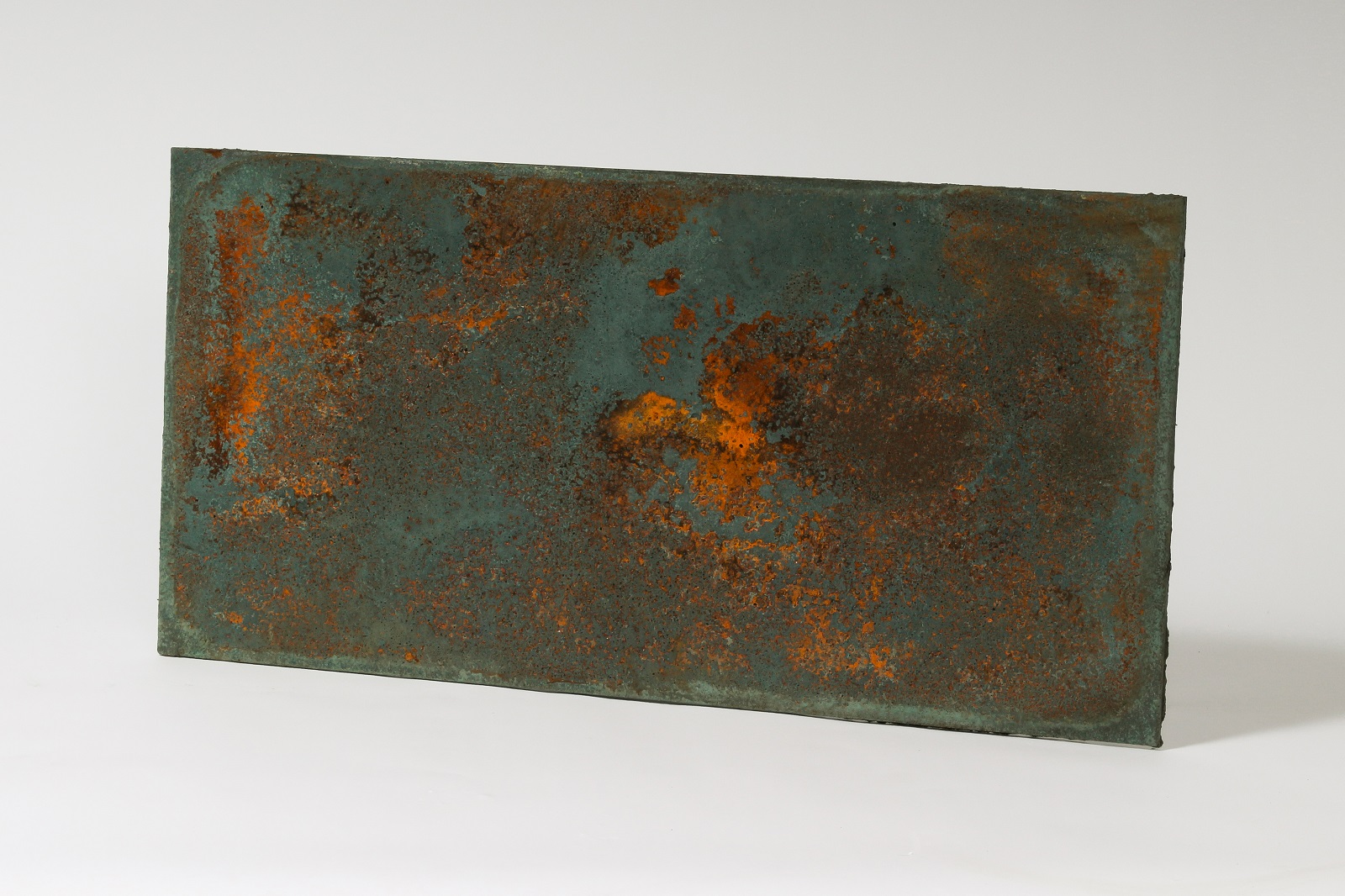 Beton architektoniczny płyta betonowa ultra lekka 120x60x1 cm Concrete & Corten Patyna