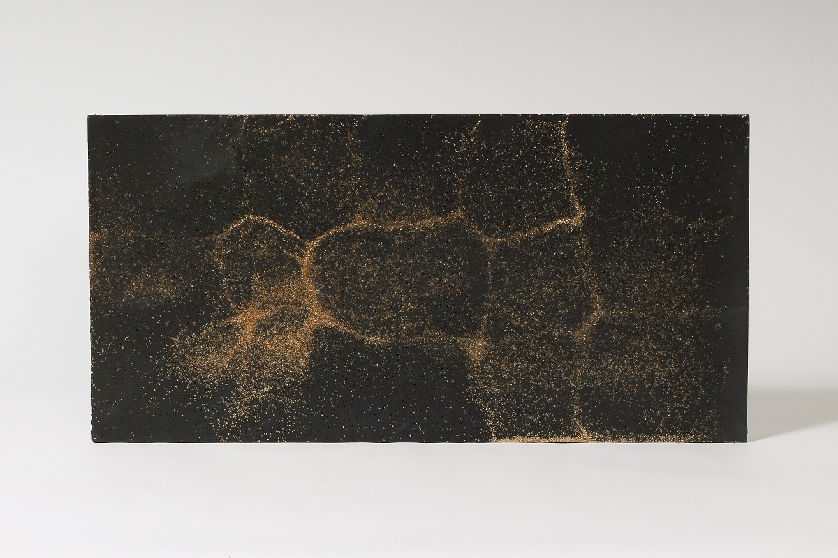 Płyta betonowa ultra lekka 100x50x1 cm średnioporowata Grafit z kruszywem Gold