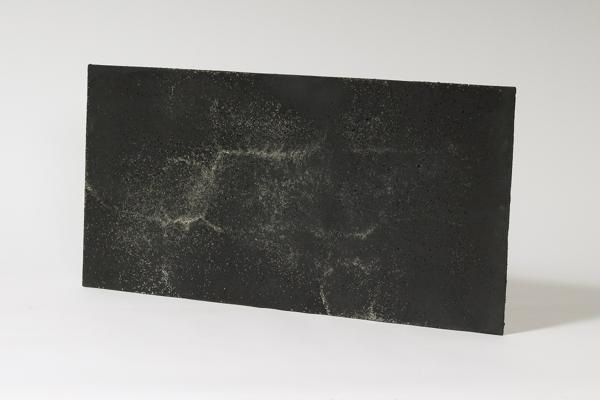 Płyta betonowa ultra lekka 100x50x1 cm średnioporowata Grafit z kruszywem Silver