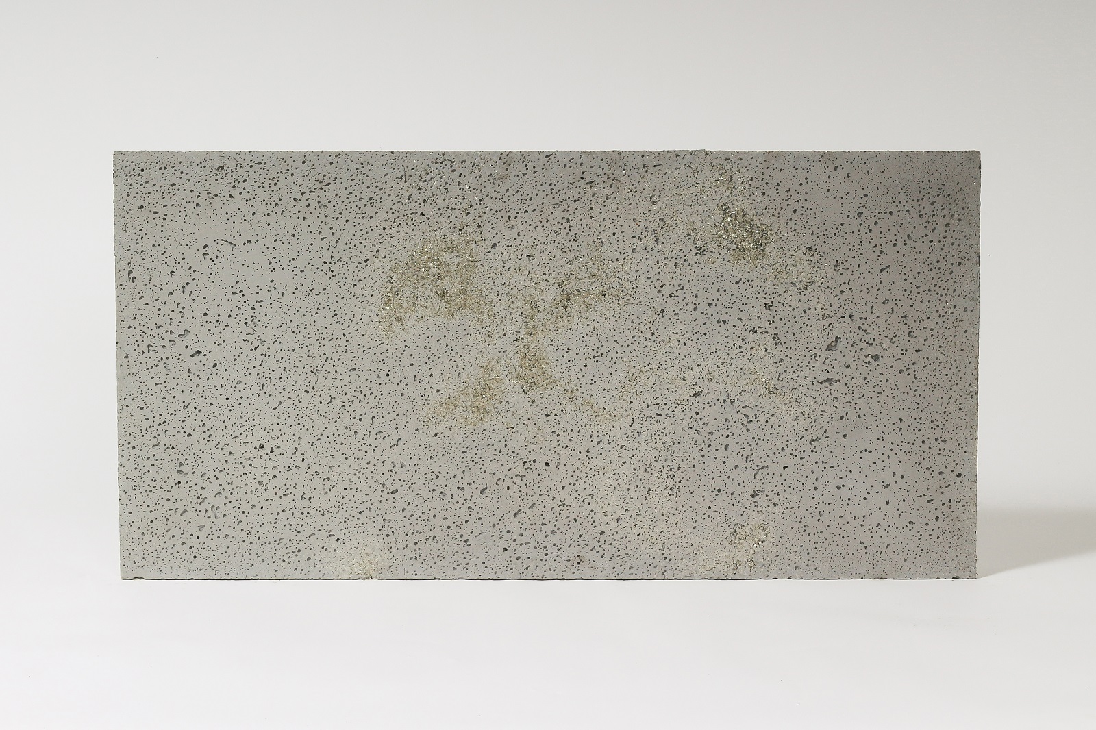 Płyta betonowa o wymiarze 100 x 50 x 1 cm porowata kolor jasny popiel z kruszywem Silver