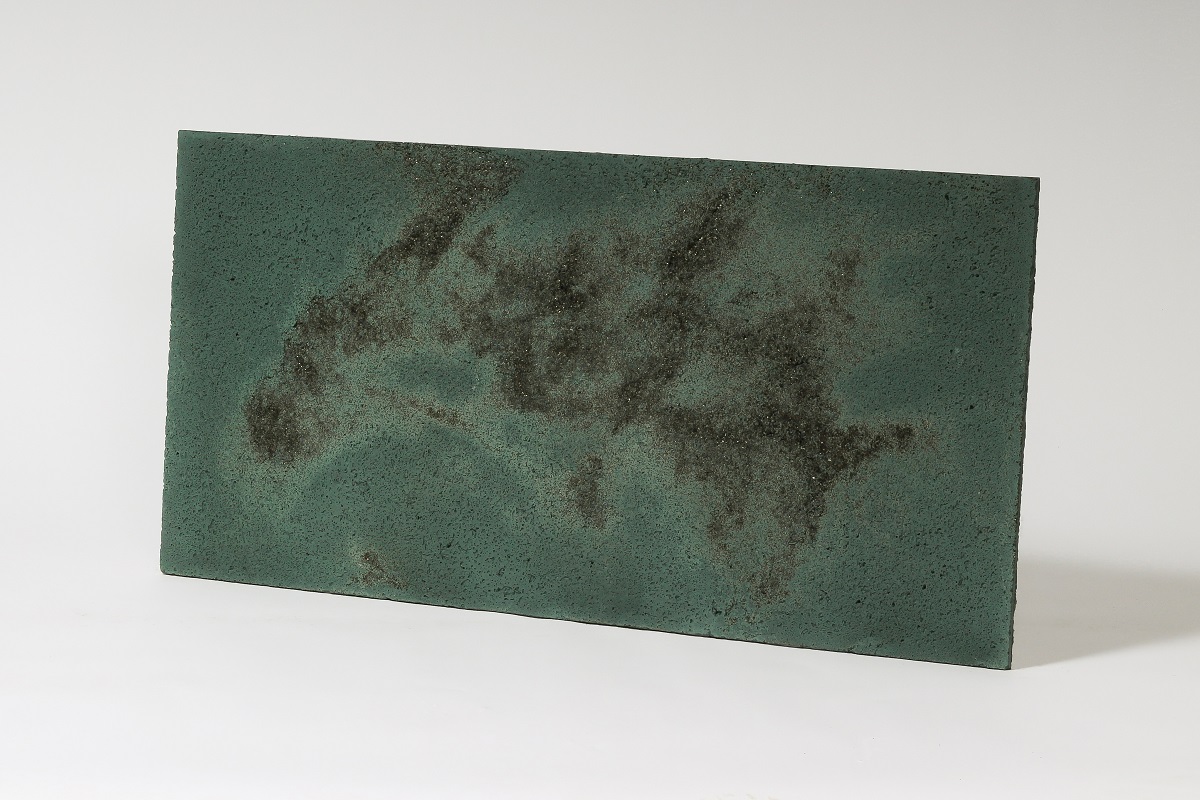 Płyta betonowa ultra lekka 100x50x1 cm porowata patyna z kruszywem Black
