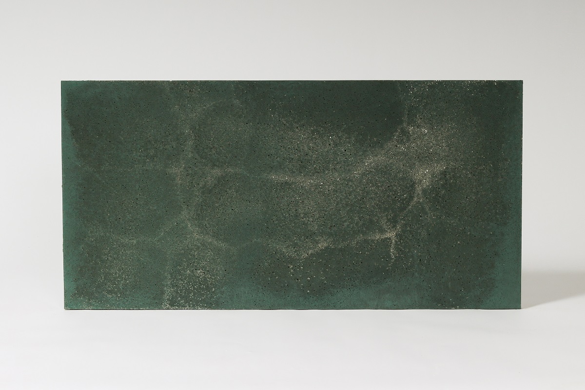 Płyta betonowa ultra lekka 100x50x1 cm średnioporowata patyna z kruszywem Silver