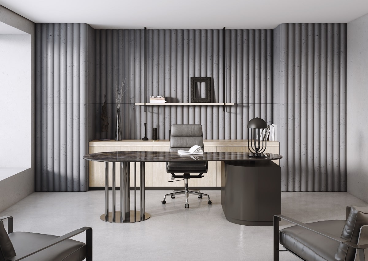VHCT beton architektoniczny panel 3D PB 61 Nebula 135 x 49,8 x 3,7 cm