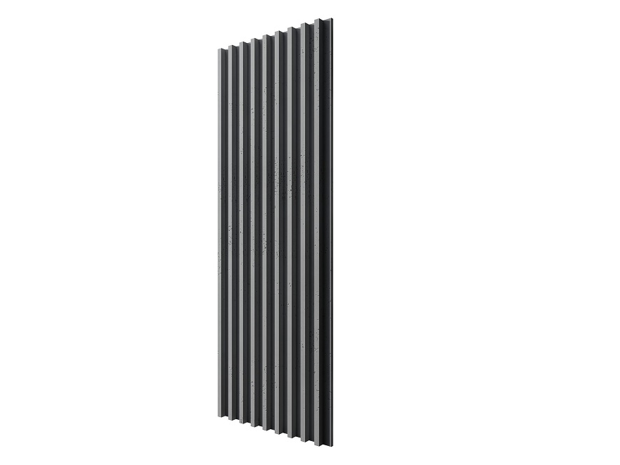 VHCT beton architektoniczny lamele 3D PB 39 Striped 135 x 48,9 x 3 cm