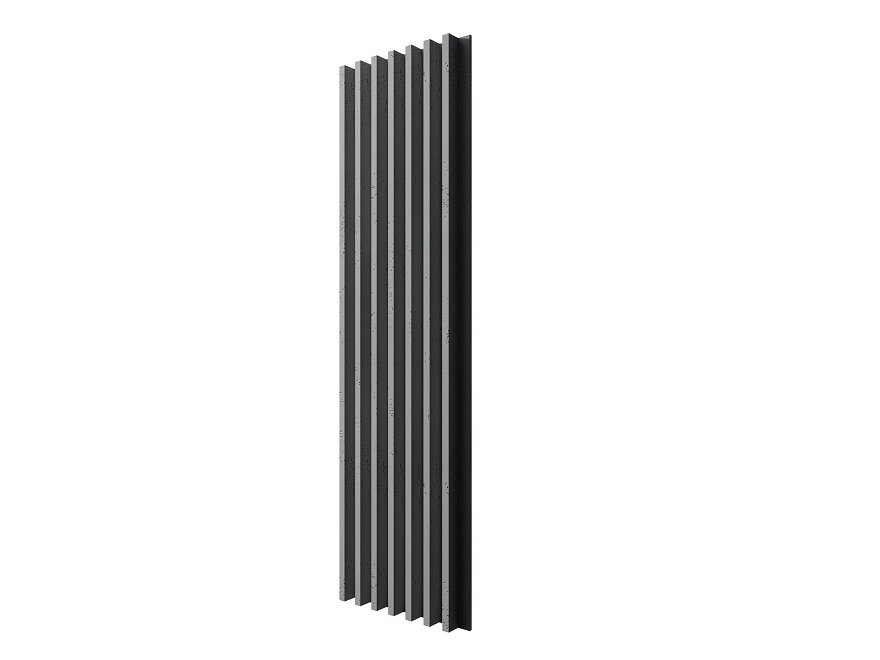 VHCT beton architektoniczny lamele 3D PB 41 Bowie 135 x 38 x 4,4 cm
