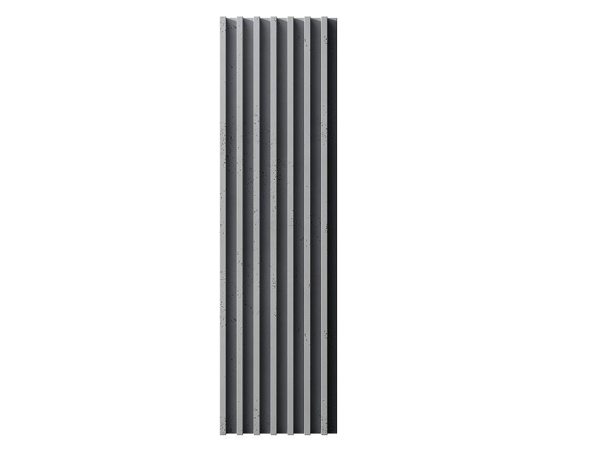VHCT beton architektoniczny lamele 3D PB 41 Bowie 135 x 38 x 4,4 cm