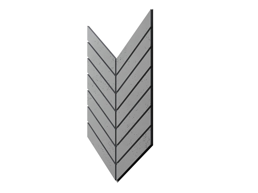 VHCT beton architektoniczny panel 3D PB 44 Vinea 118,8 x 60 x 2,5 cm