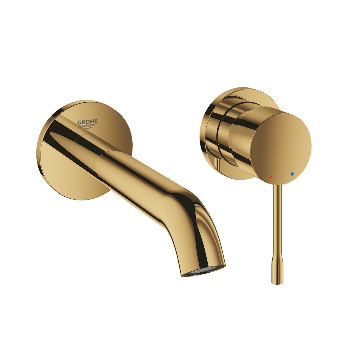 Grohe Essence M Cool Sunrise 29192GL1  2-otworowa bateria umywalkowa do montażu podtynkowego el. zewnętrzny