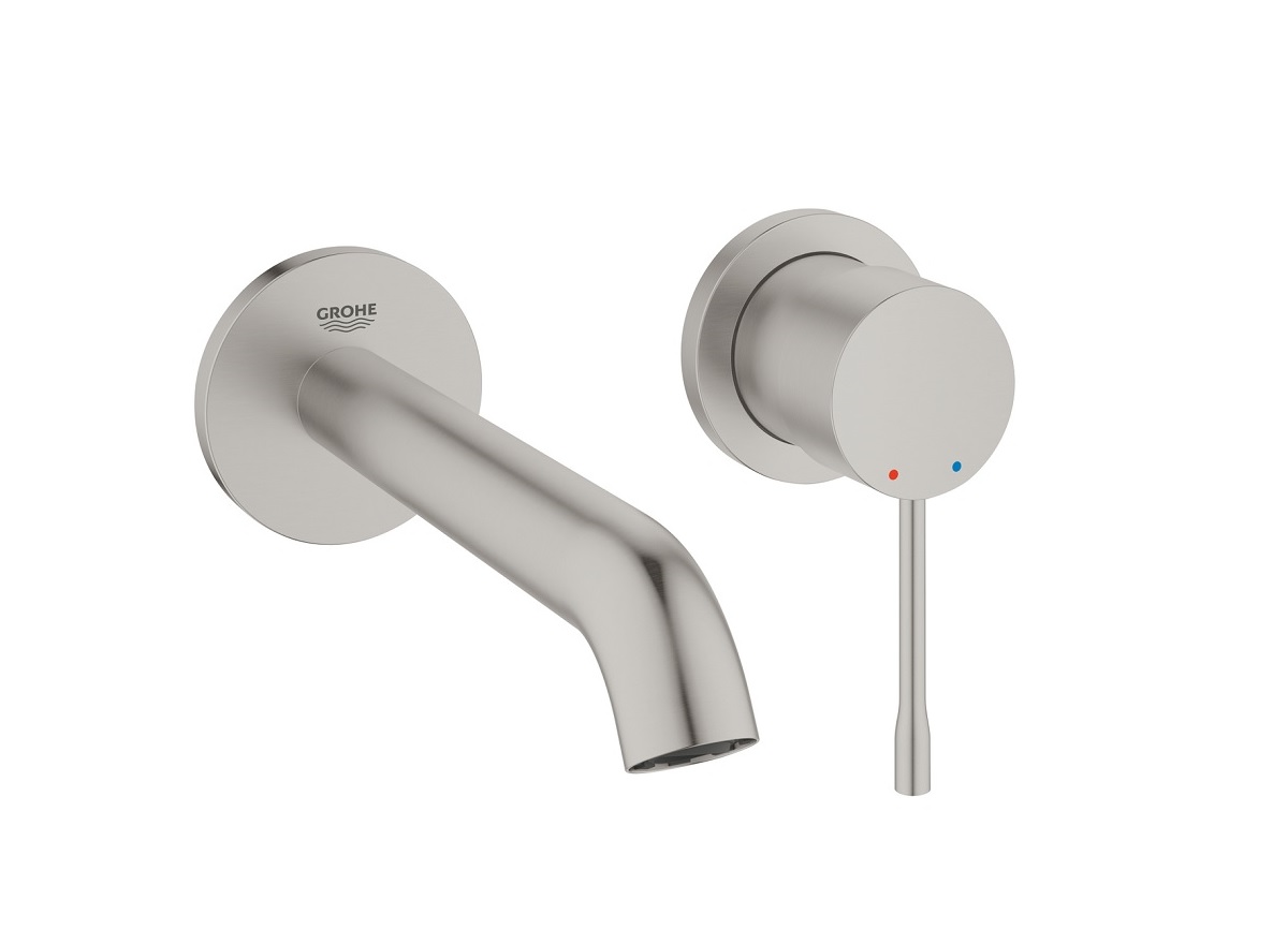 Grohe Essence podtynkowa bateria umywalkowa element zewnętrzny Stal Szczotkowana 29192DC1