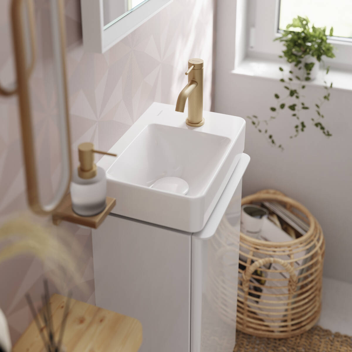 hansgrohe AddStoris dozownik mydła w płynie Brąz Szczotkowany 41745140