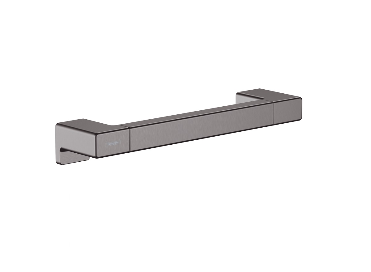 hansgrohe AddStoris Q uchwyt Czarny Chrom Szczotkowany 41744340
