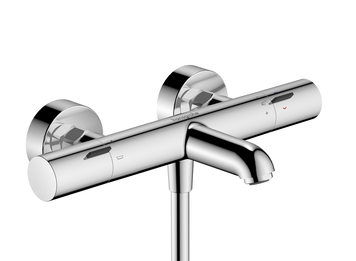 hansgrohe  Ecostat Fine bateria wannowa termostatyczna  Chrom Połysk 13325000
