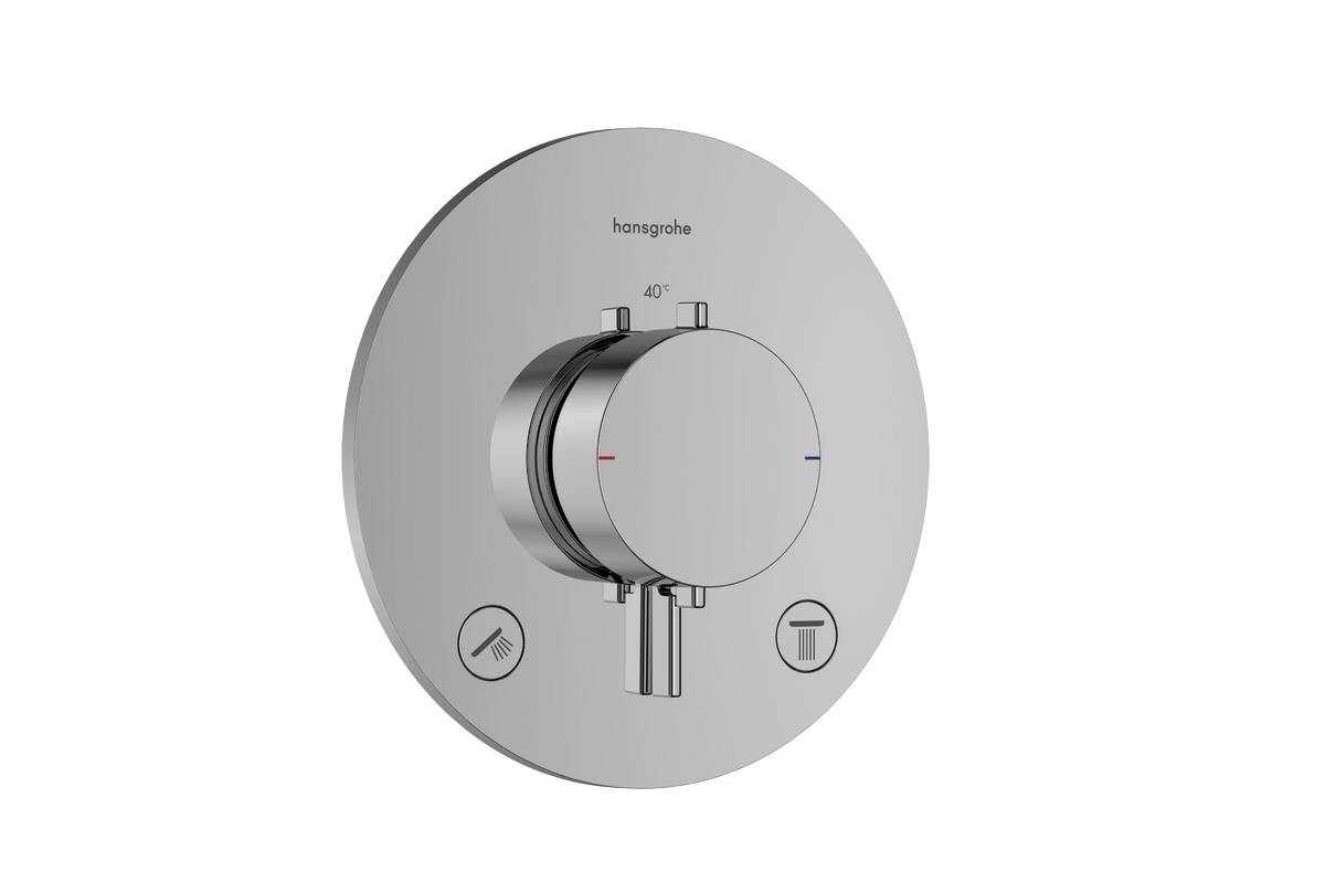 hansgrohe Ecostat Comfort S bateria termostatyczna do montażu podtynkowego, element zewnętrzny