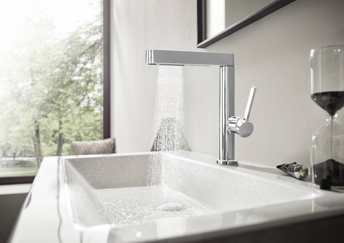 hansgrohe Finoris bateria umywalkowa  230 z wyciąganą wylewką 2jet  Chrom Połysk 76063000