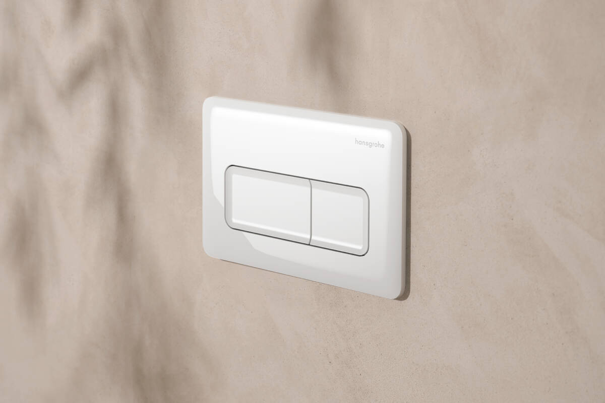hansgrohe iFrame Original Q Przycisk spłukujący Biały Połysk 66001450