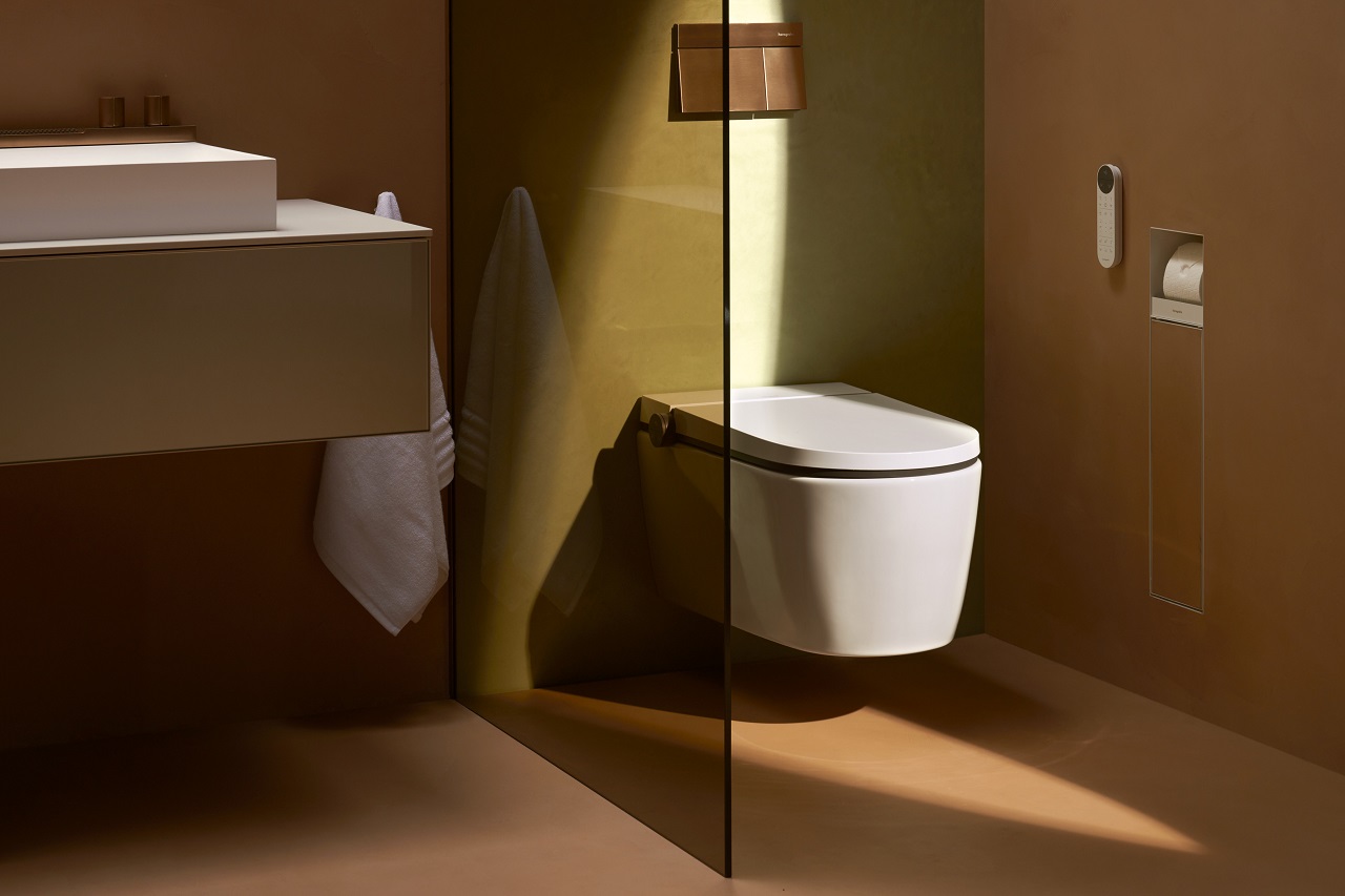 LavaPura Element S Miska wisząca WC z funkcją bidetu AquaHelix Flush, SmartClean, HygieneEffect  63021450