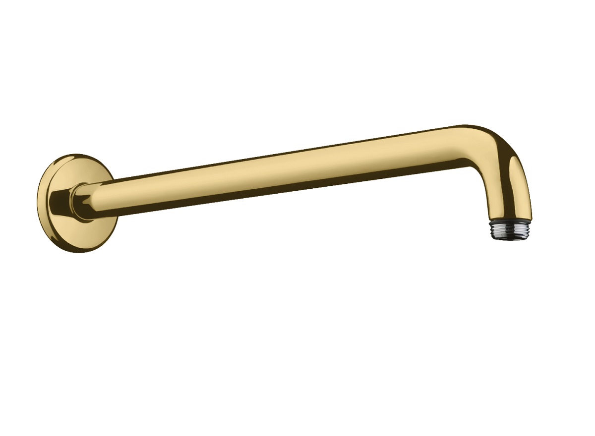 hansgrohe ramię prysznicowe złoty połysk 27413990
