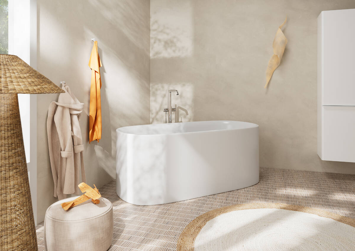 hansgrohe Tecturis S wolnostojąca bateria wannowa  73440000 Chrom Połysk