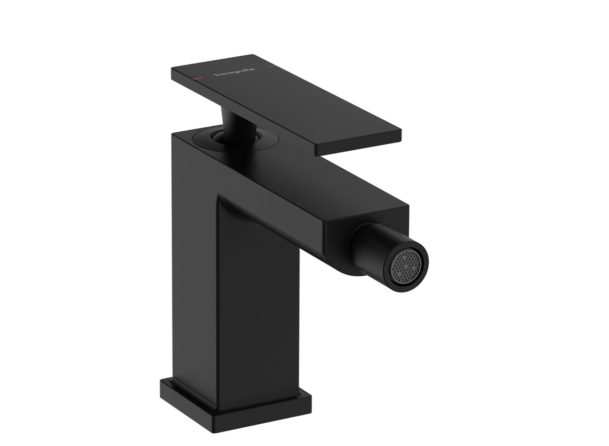 hansgrohe Tecturis E  bateria bidetowa czarny mat 73200670