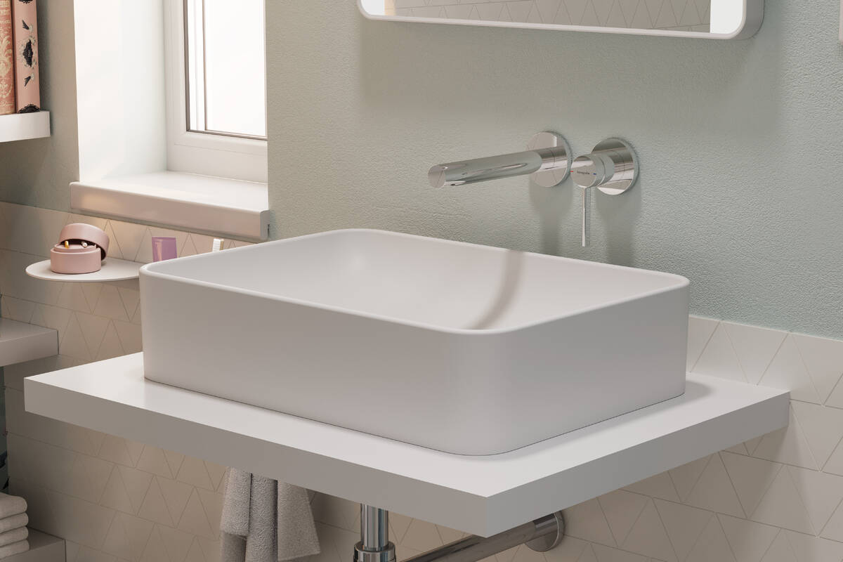hansgrohe Zesis S bateria umywalkowa podtynkowa ścienna 74750000 Chrom Połysk