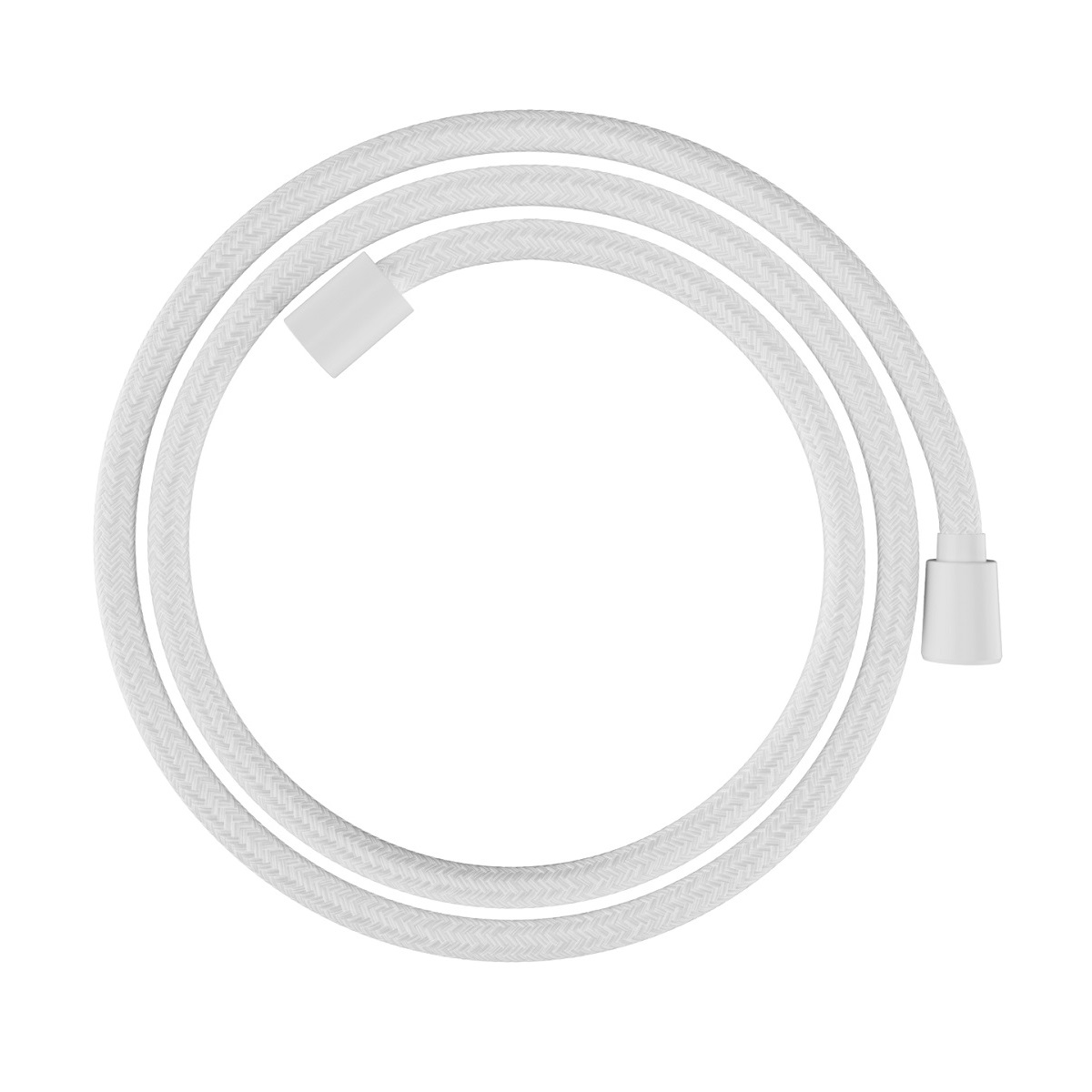 hansgrohe Designflex wąż prysznicowy tekstylny 160 cm biały mat 28260700