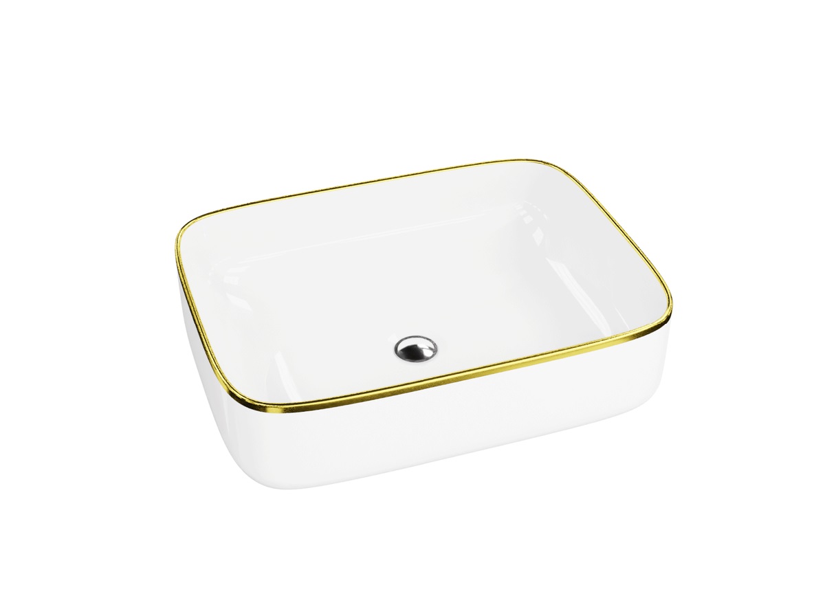 Lavita umywalka nablatowa Galera  Gold Line  50,5 x 40 x 14 cm
