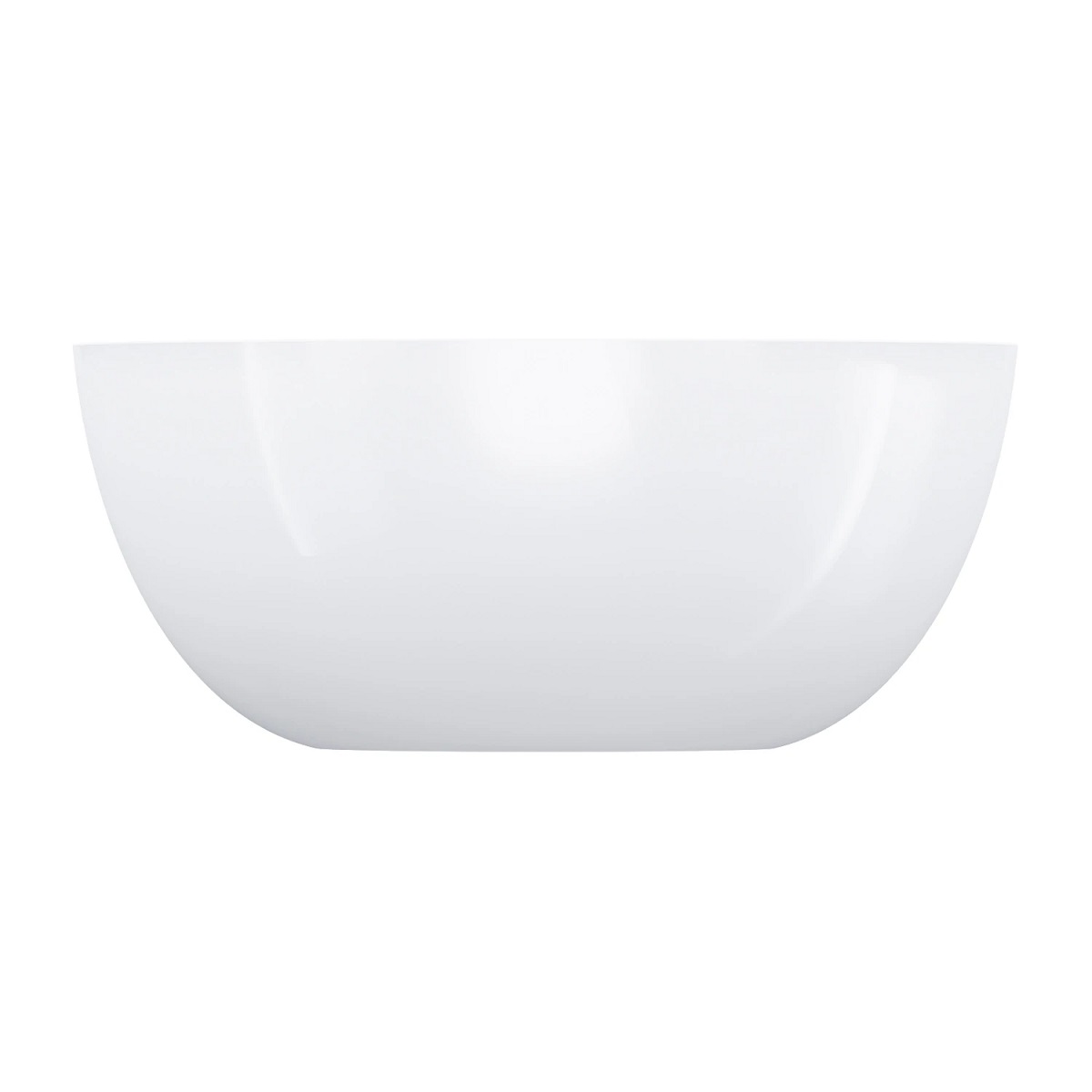 Omnires Shell M+ umywalka nablatowa Ø35 cm Biały Połysk SHELL350UNBP