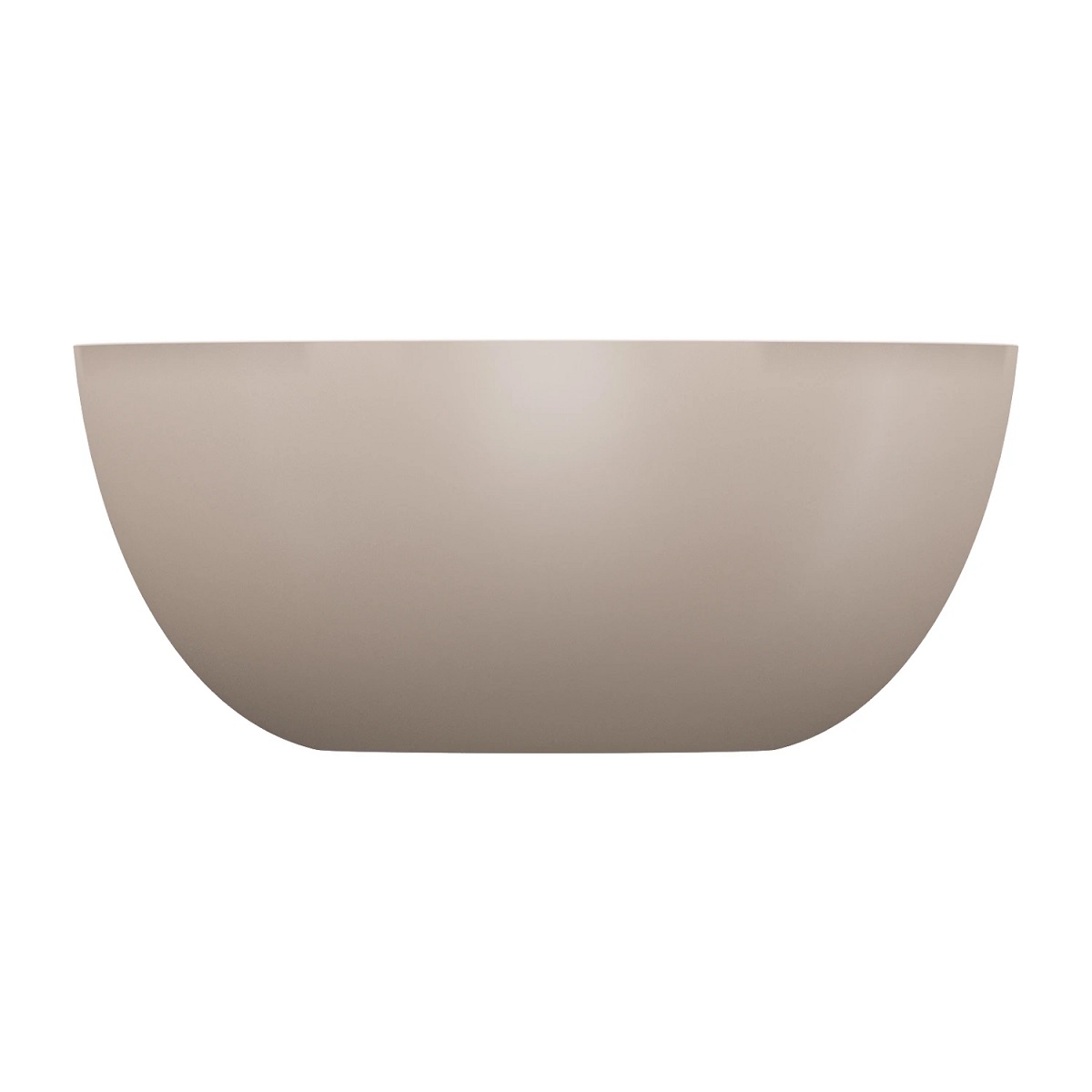 Omnires Shell M+ umywalka nablatowa Ø35 cm Dune Beige Mat SHELL350UNDB
