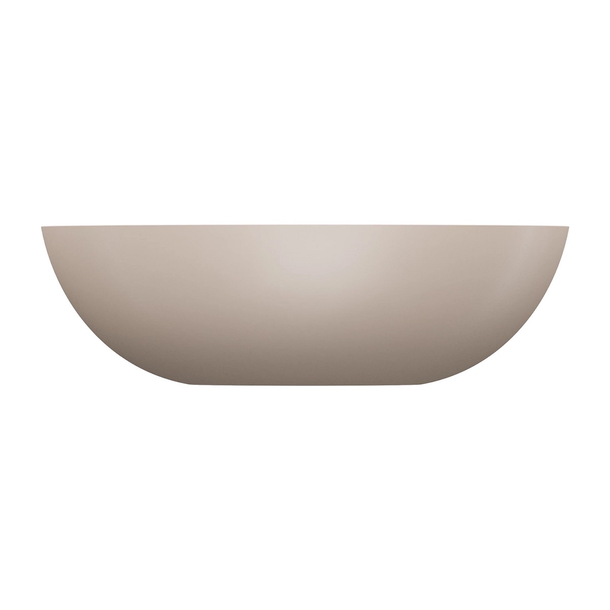 Omnires Shell M+ umywalka nablatowa 50 x 32 cm Dune Beige Mat SHELL500UNDB
