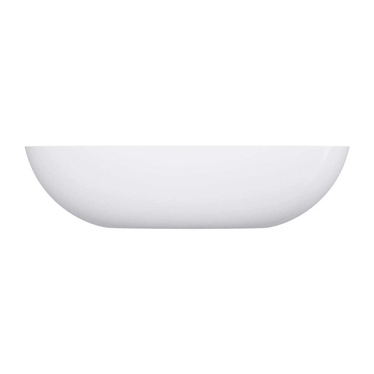 Omnires Shell M+ umywalka nablatowa 60 x 35 cm Biały Połysk SHELLUNBP