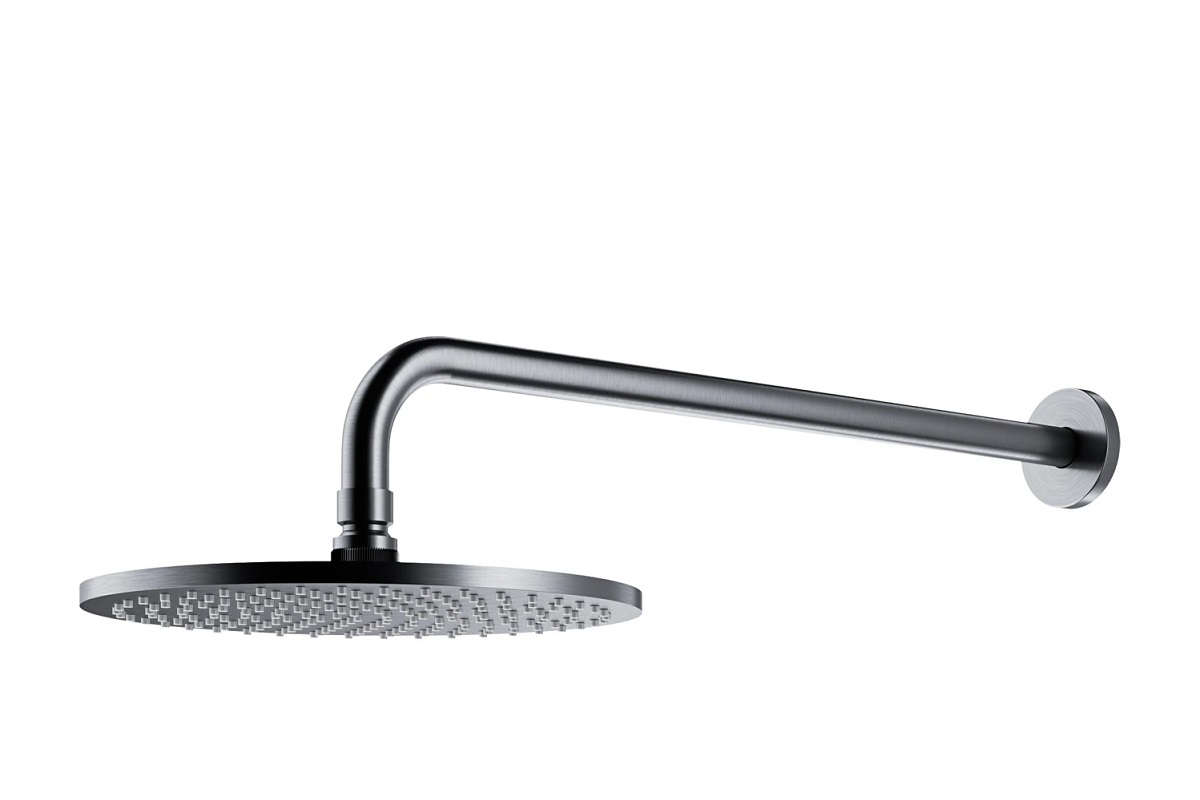 Omnires Y kompletny zestaw prysznicowy podtynkowy z deszczownicą ø 25 cm nikiel szczotkowany SYSY16NI