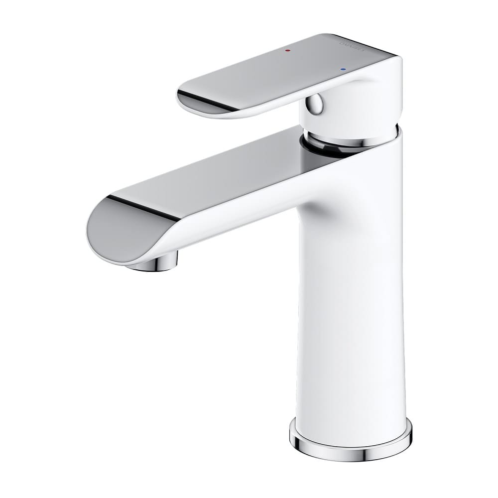 Omnires bateria umywalkowa Sacramento biało-chrom SC3210CRB