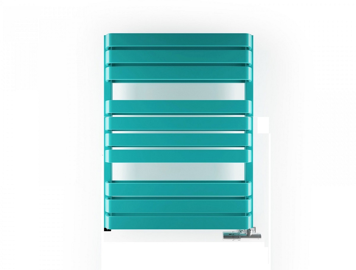 WARP T  Bold One grzejnik łazienkowy dekoracyjny  78,5x50 cm z wbudowaną grzałką elektryczną