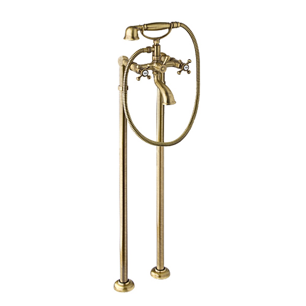 REITANO Atea kompletna stojąca bateria wannowa R301N bronzo