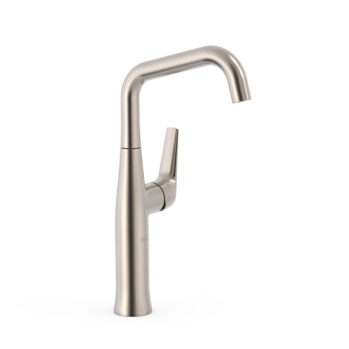 Tres Fuji bateria umywalkowa wysoka do umywalek nablatowych Stal 28164701AC